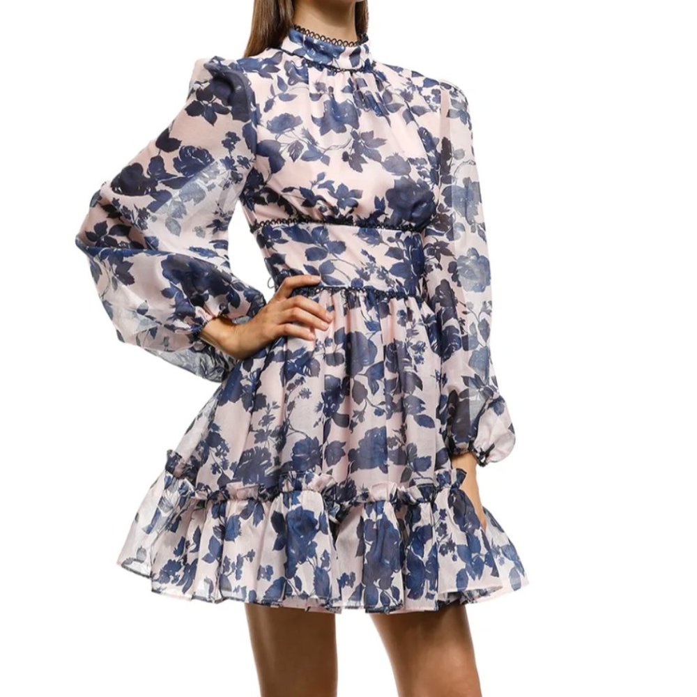 KEEPSAKE THE LABEL /Halo Dress (Mink Botanic)